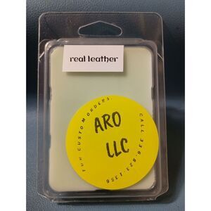 "Real Leather" Scented Wax Melts Breakaway Tarts-Fragrance Wax Product